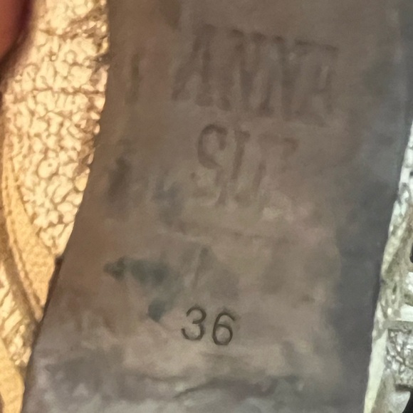 Anna Sui iconic Boots Leather Ecru Floral Western Boots  Sz 36 Olympus Fashion - Picture 3 of 11